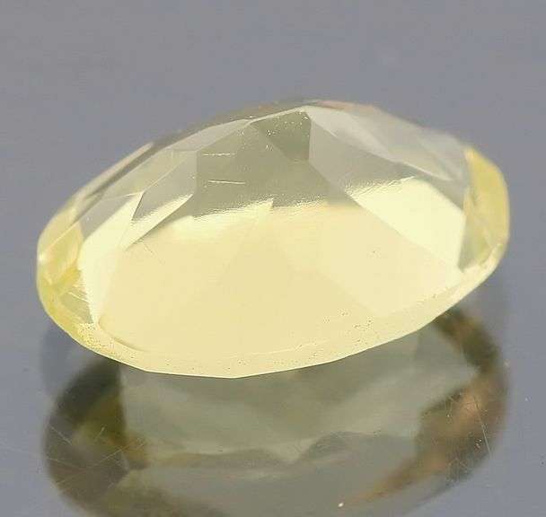 Glittering 3.41ct lemon yellow Citrine