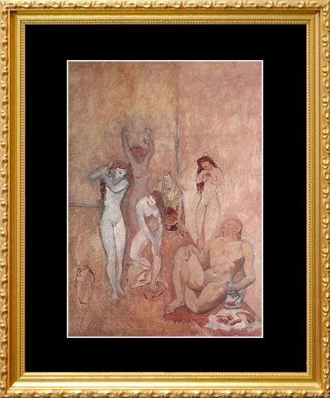 Pablo Picasso, The Harem (1906) - U.S. Auction Brokers
