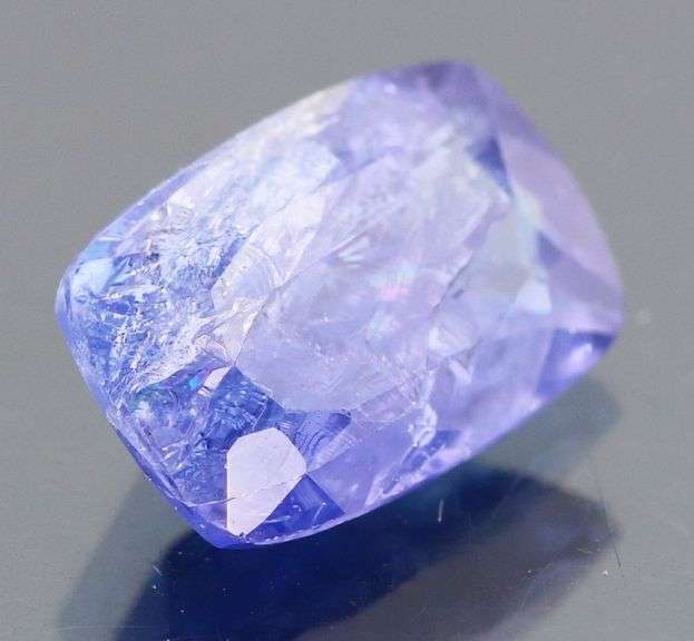 Top blue violet 2.56ct UNHEATED Tanzanite
