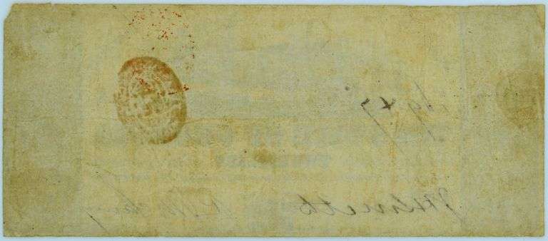 1863 State Of Georgia Two Dollars Circulated