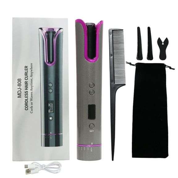 Wireless Rechargeable Hair Curler Effortless Styling