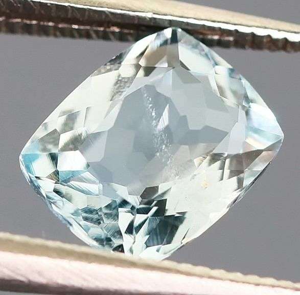 Ice blue! Unheated! 1.03ct Aquamarine