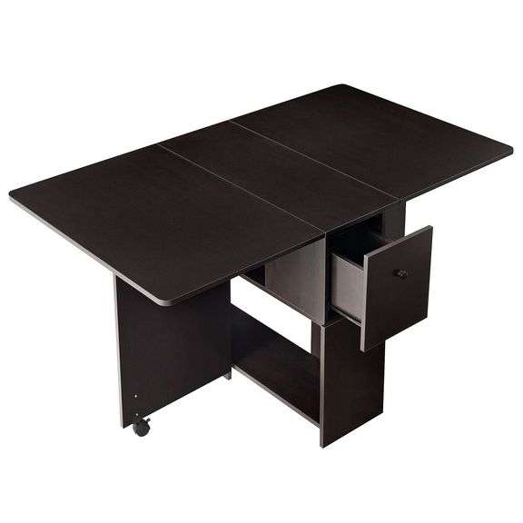 Folding Dining Table with Storage
