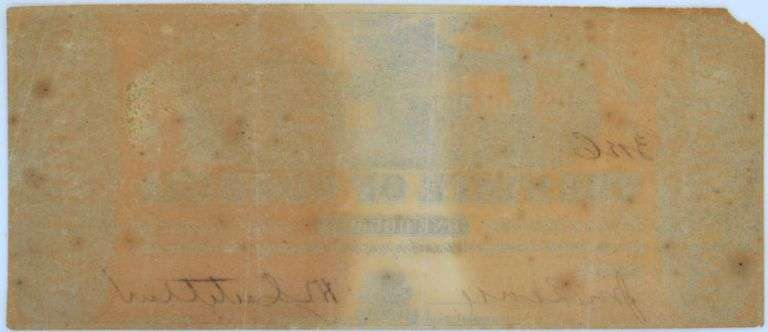 January 4th 1864 State Of Georgia One Dollar Circulated