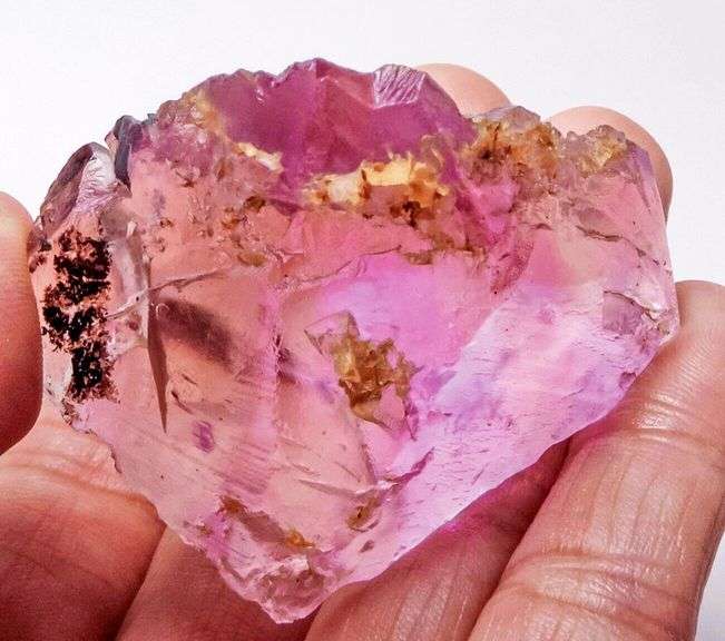Huge! 192ct untreated uncut Ametrine
