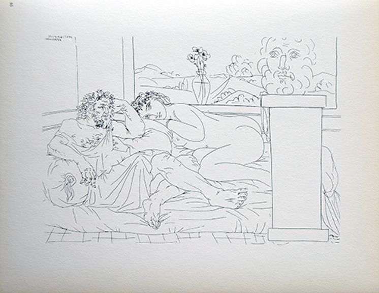 PABLO PICASSO, SCULPTOR AND MODEL