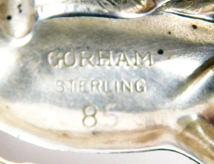 1985 Gorham Sterling Dove Ornament or Pendant