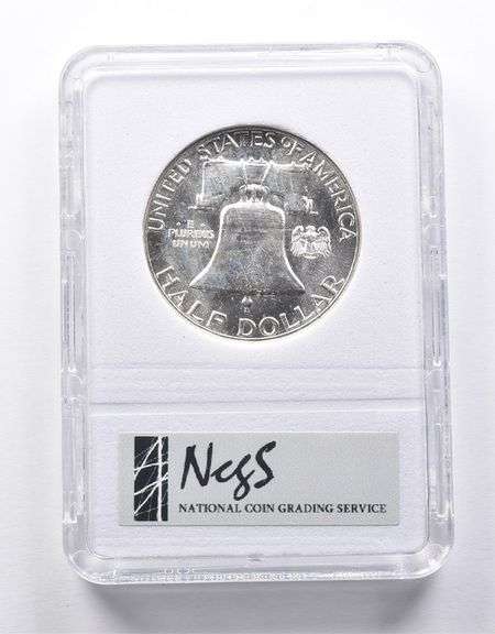 PR69 1959 Franklin Half Dollar NCGS
