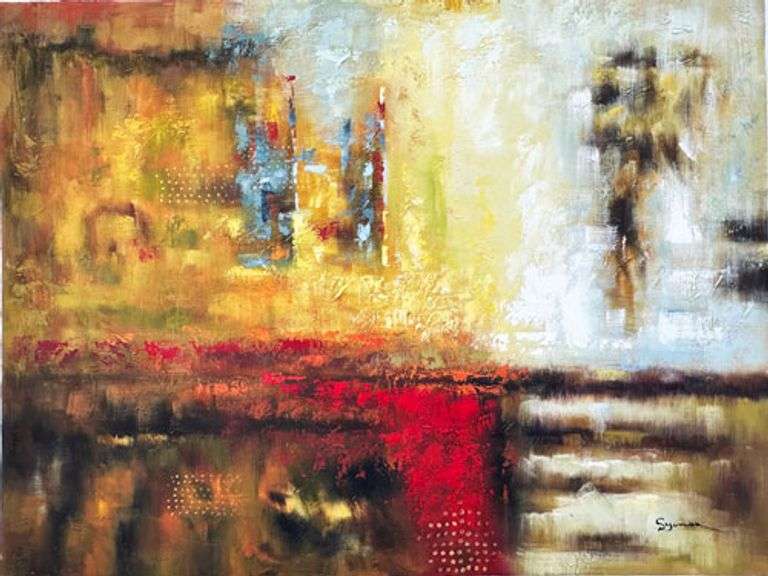 ONE OF A KIND BEAUTIFUL PAINTING ON CANVAS