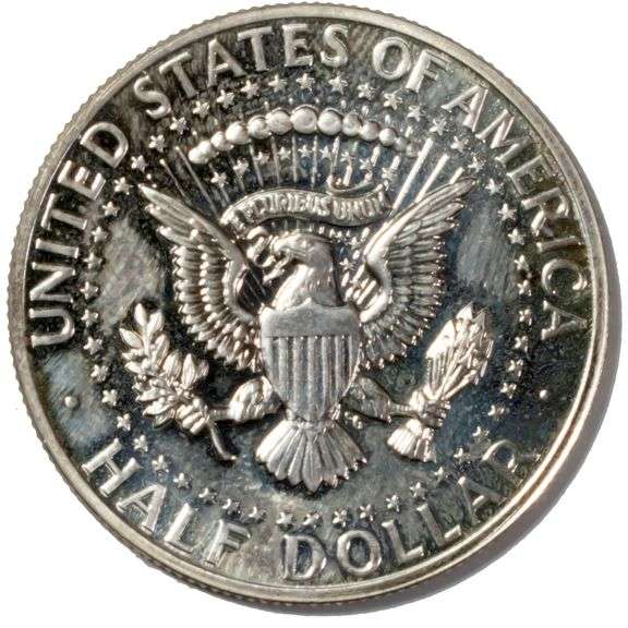 Sharp 1964 Accented Hair Kennedy Half Dollar