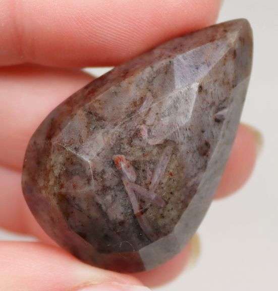 Pear cut 76.11ct Ruby in Matrix