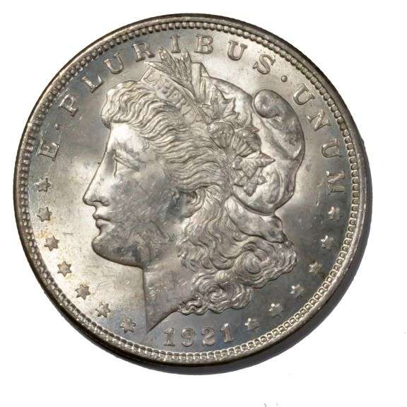 Choice BU 1921 Morgan Dollar