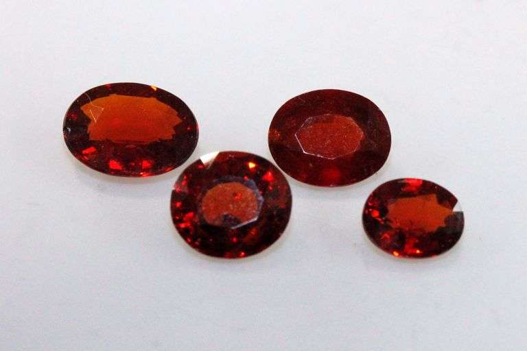 Vibrant Natural Spessartine - Lot of 4