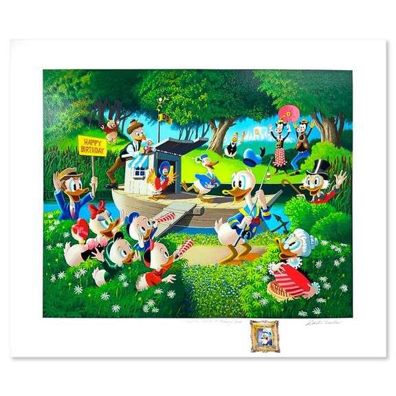 Surprise Party at Memory Pond by Carl Barks
