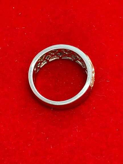 CERTIFIED 14K WHITE AND ROSE