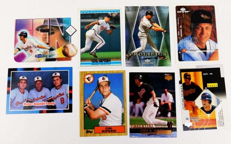 8 Cal Ripken, Jr. Baseball Cards