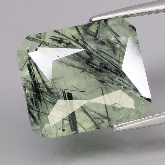 Collectors 7.96ct rutilated Prehnite