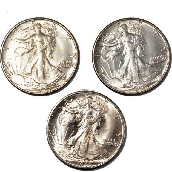 3 Slider Walkers 1942 1944 D &1945