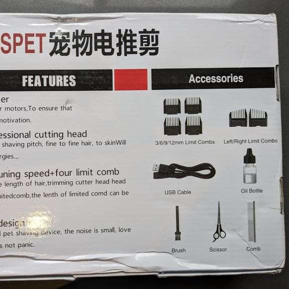 High End Pet Grooming Kit