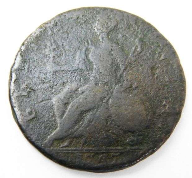 Rare 1747 George II Colonial Coin