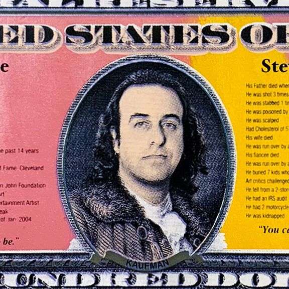 To Hell and Back ($100) by Steve Kaufman