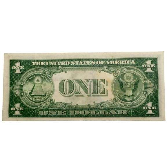 Slider $1 North Africa 1935 A Emergency Issue Silver Certificate