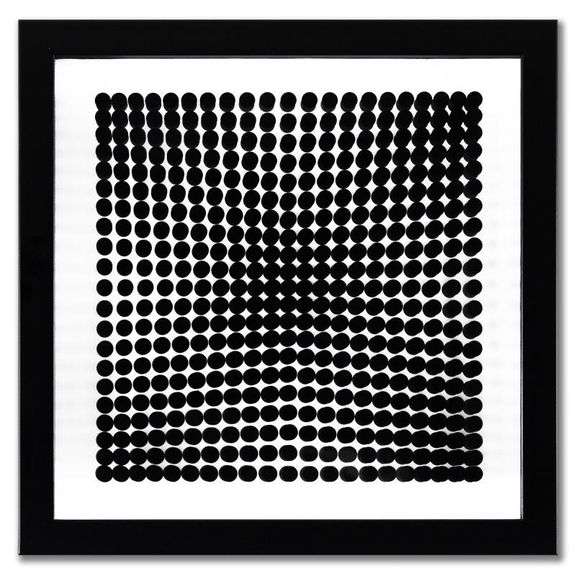 Trois Dimensions Optique by Vasarely