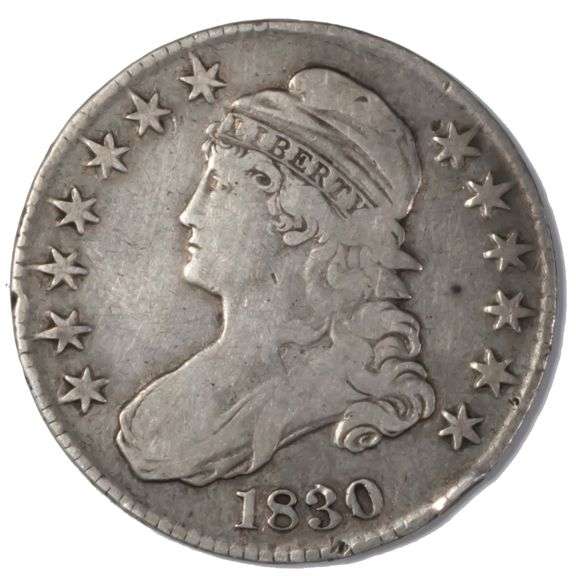 1830 Small 0 Bust Half