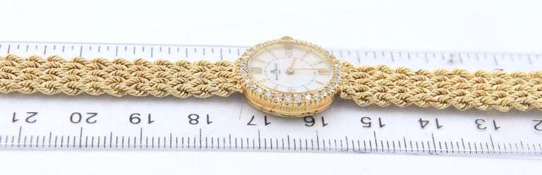 Baume & Mercier Mother of Pearl Dial and Diamond Watch
