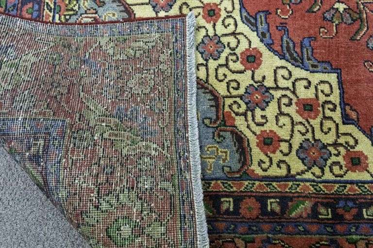 Hand Woven Persian Tabriz 9.3x12.6