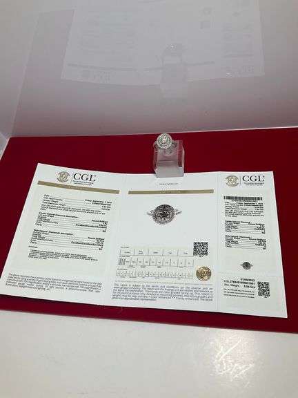 CERTIFIED BRAND NEW 14K WHITE GOLD DIAMOND ENGAGEMENT RING
