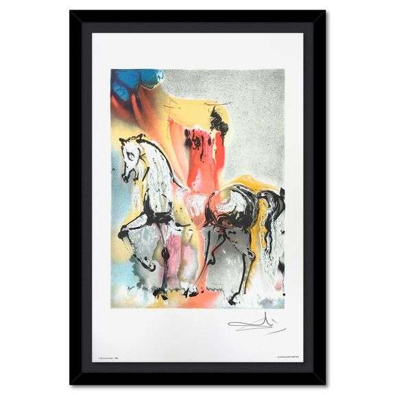Le Chevalier Chretien by Salvador Dali