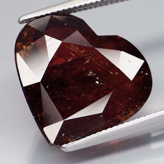 Midnight crimson 13.39ct Spessartite Garnet