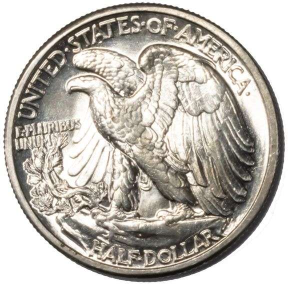 Gem BU 1941 Walking Liberty Half