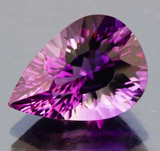 Wonderful 11.39ct concave cut Amethyst
