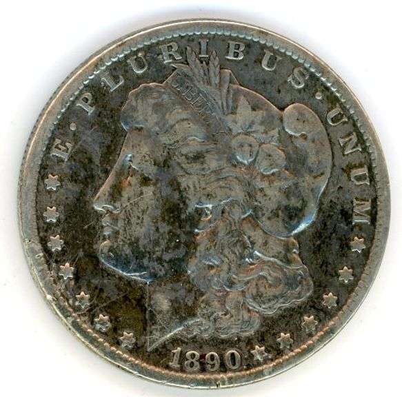 1890 Morgan Silver Dollar