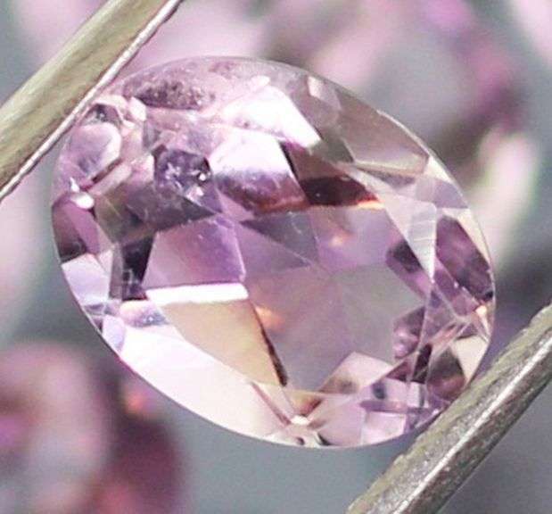 Glittering 12.39ct real Brazilian Amethyst set