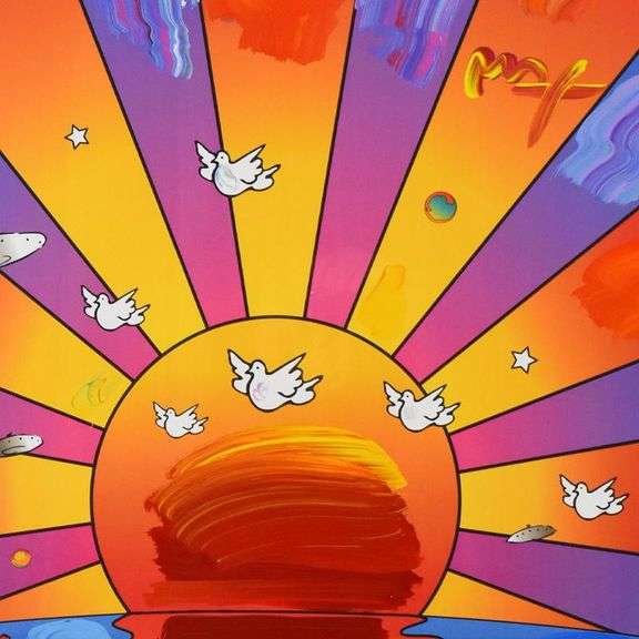 Sunrise 2000 by Peter Max