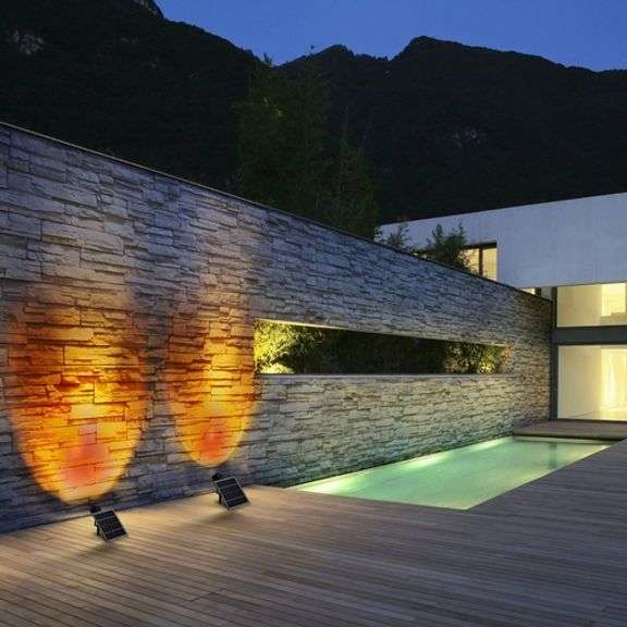 Sunset Projection: Solar-Powered Outdoor Magic