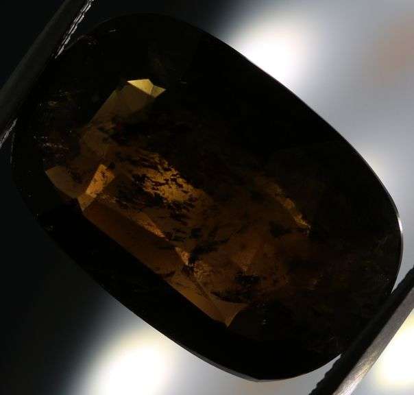 Sultry 6.04ct untreated deep olive smokey Tourmaline