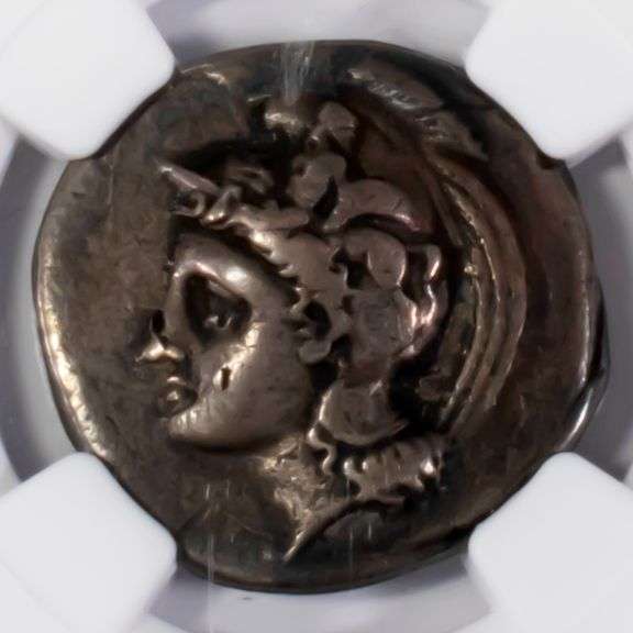 Lucania Velia 340-300 BC Didrachm Ch Fine NGC