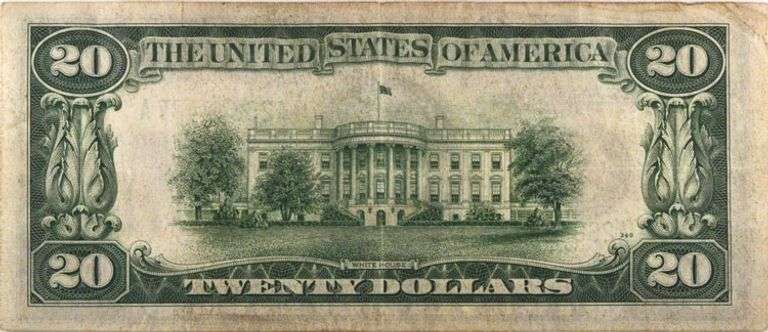 Series 1934 $20 FR.2054-A
