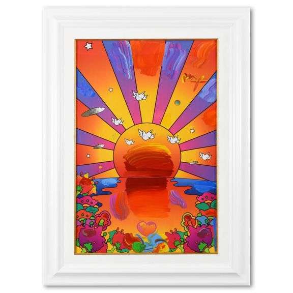 Sunrise 2000 by Peter Max