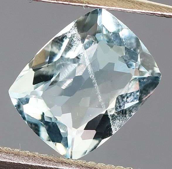 Ice blue! Unheated! 1.03ct Aquamarine