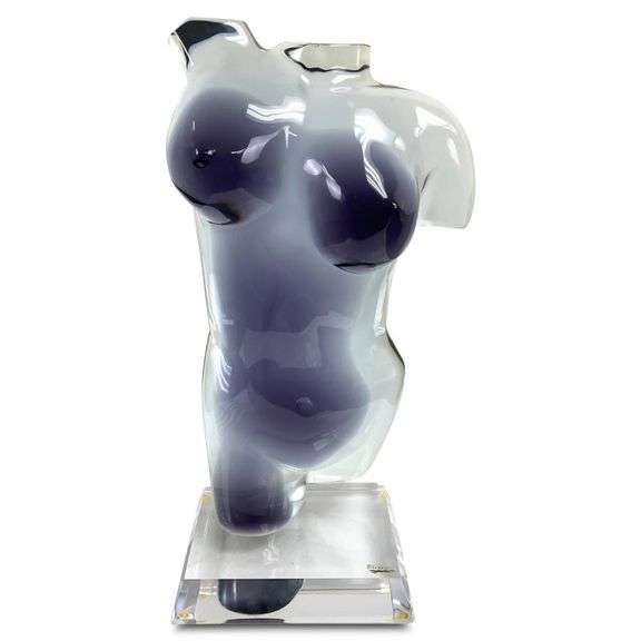 Male and Female Torsos by Haziza, Shlomi