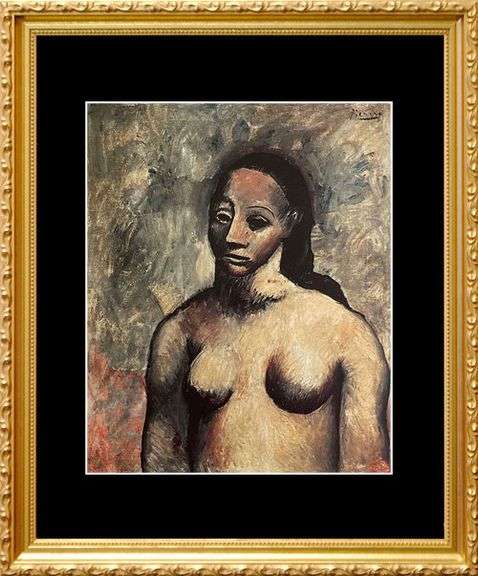 Pablo Picasso, Bust of Nude Woman (1906)