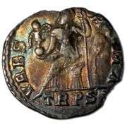 Theodosius 1 379-392 Siliqua of Trier