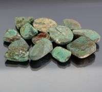Gorgeous 161.50ct Turquoise rough cabochon set