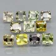 Gorgeous 3.32ct emerald cut Sapphire set