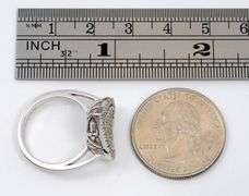 Sweet Heart Ring with yellow & White Diamonds